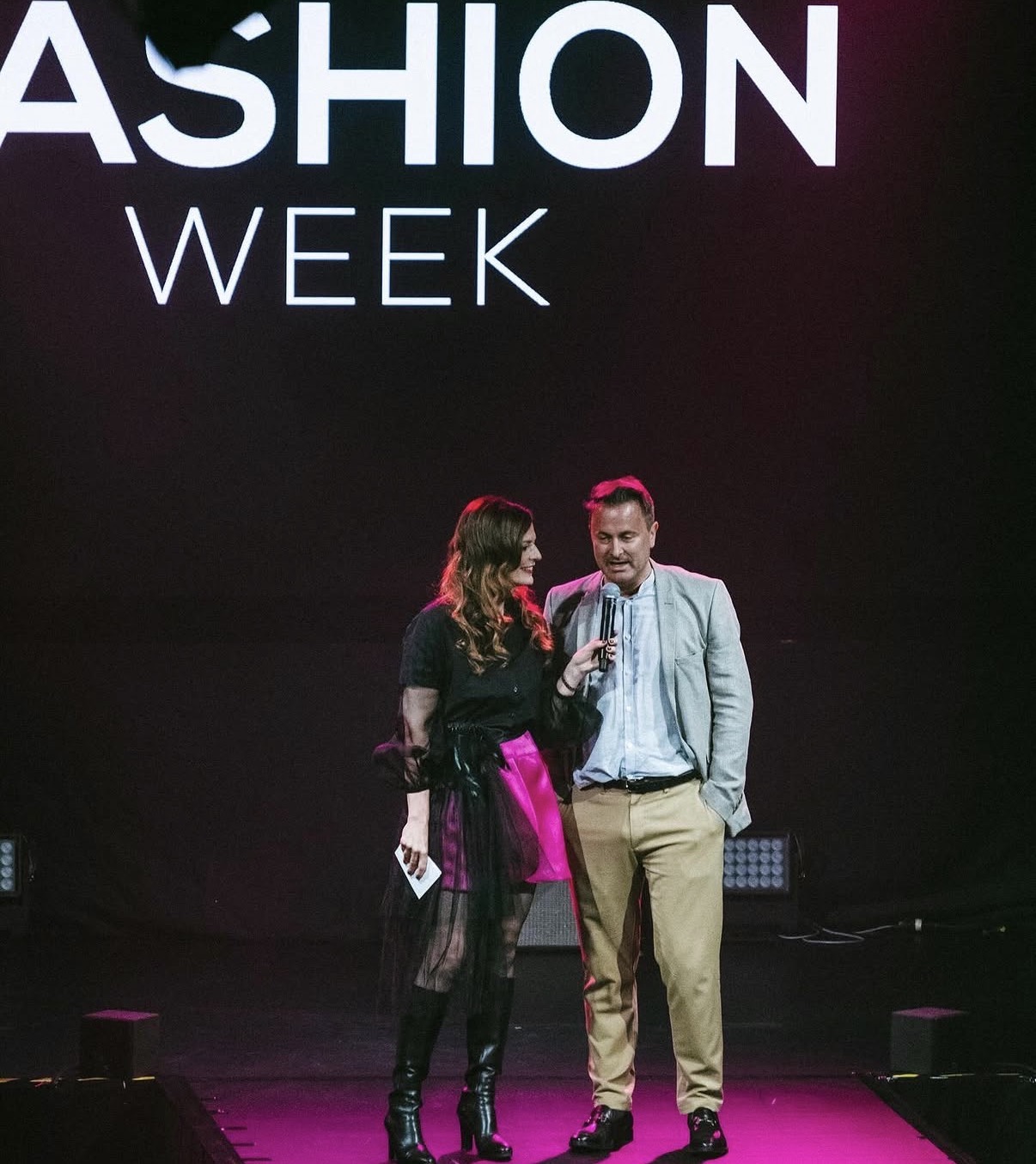 Scène de la Luxembourg Fashion Week